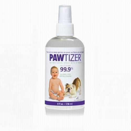 8.0 FL OZ/236 ml Antibacterial Dog Paws Spray