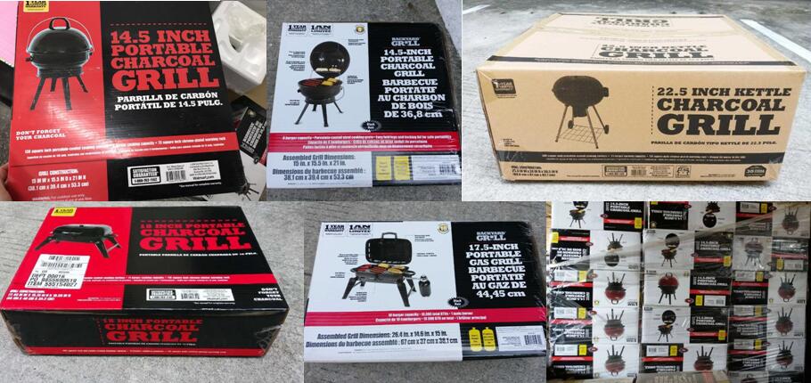 Portable Charcoal Grill, 48,000set, canceled order 