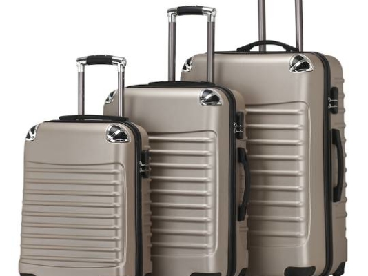 5000 sets of 3pcs ABS luggage set