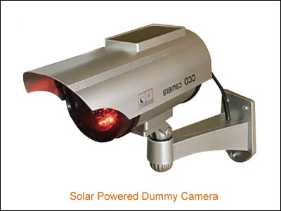 Solar Powered Dummy Camera - new item from Inno Technology