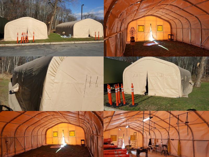 Overstock Military Tents! 