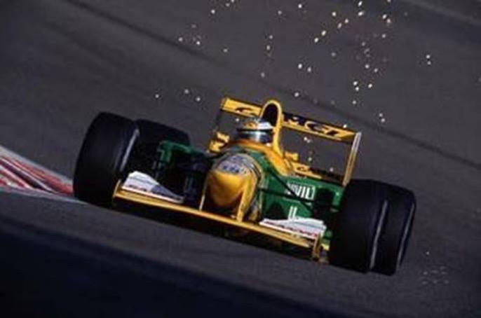 F1 Benetton ex Michael Schumacher for sale direct with owner. 