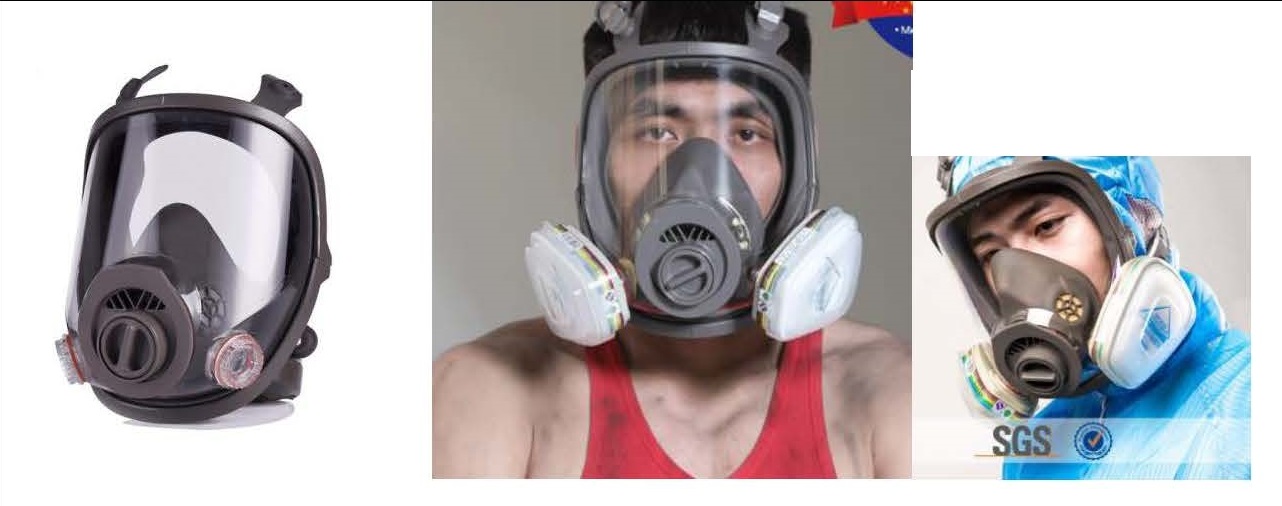 full face gas mask