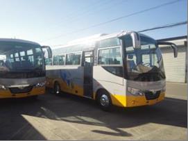 As attachment is our 30 seats stock lightly used Cummins bus specification 