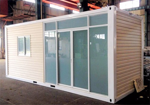 Prefab modular house and flat pack container house for home