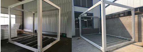 Quotation for container frame and house