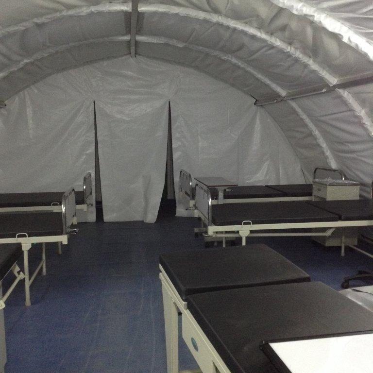 Tent hospitals