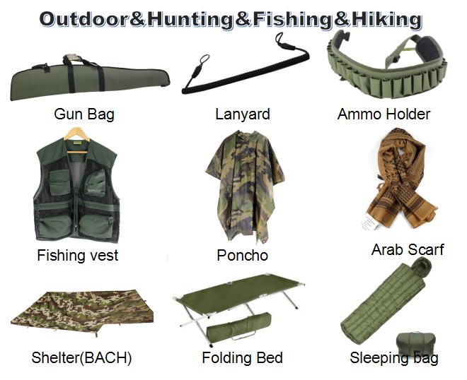 Outdoor and hunting gear
