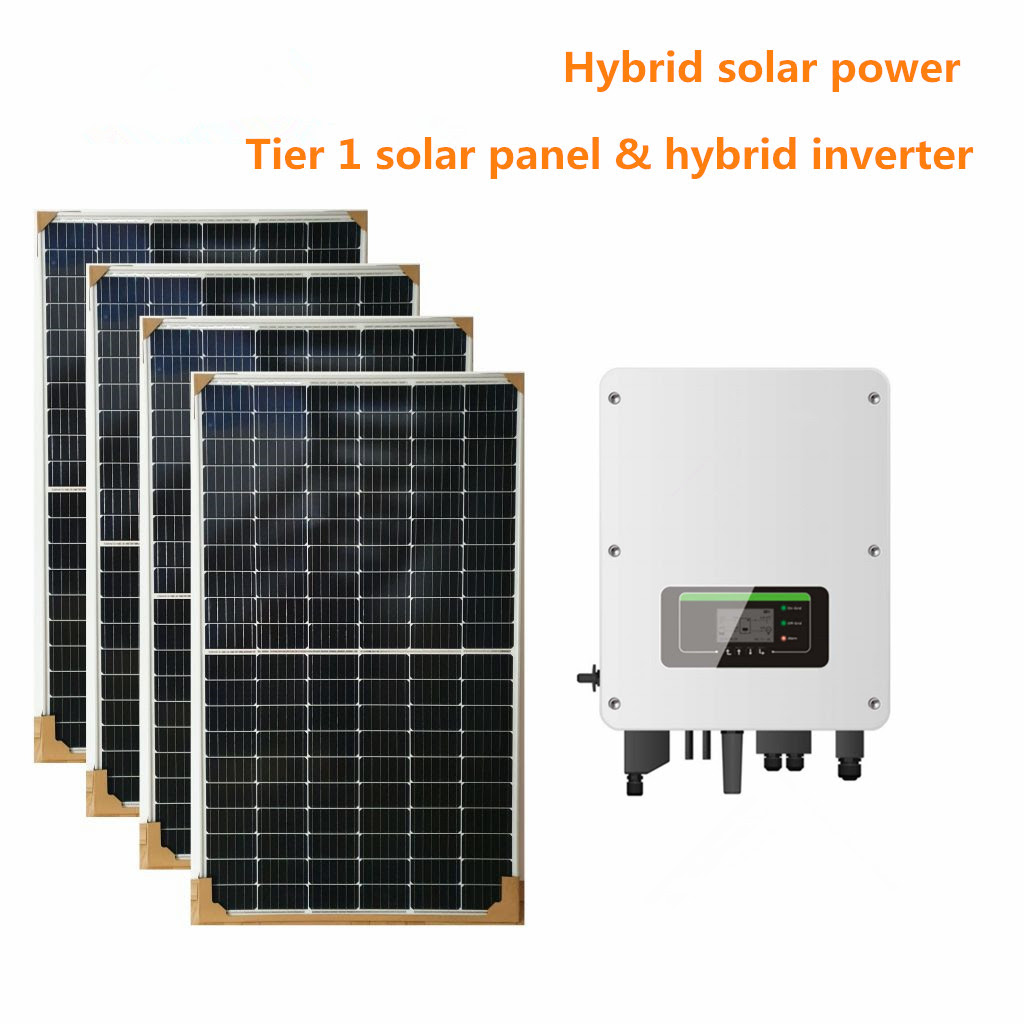 Tier 1 brand solar panel & inverter