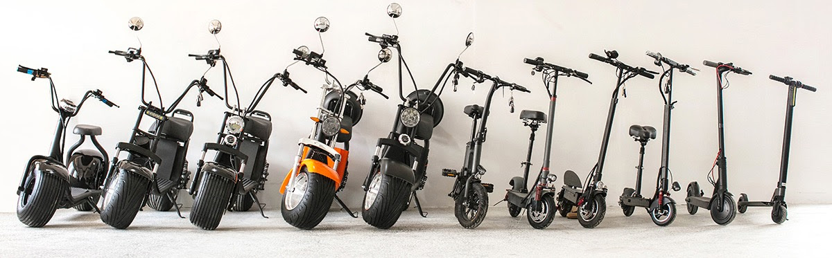 EEC City Fat Tire Scooter - Ready Stock in Holland Warehouse