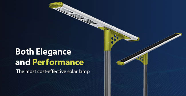 Upgraded Self-R & D function solar street light is best choice for HIGHEND solar projects