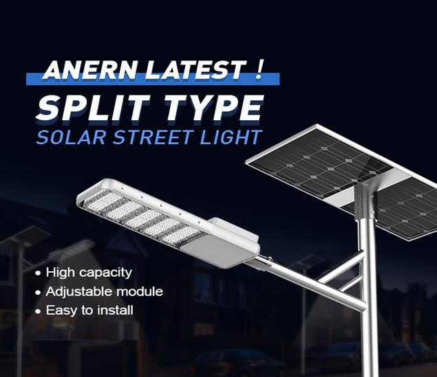 Latest Fashion Leader Split Type Solar LED Street Light      
