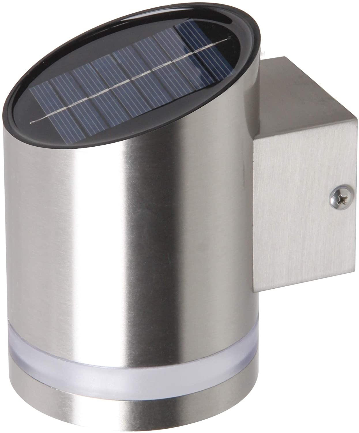Stainless steel solar wall light