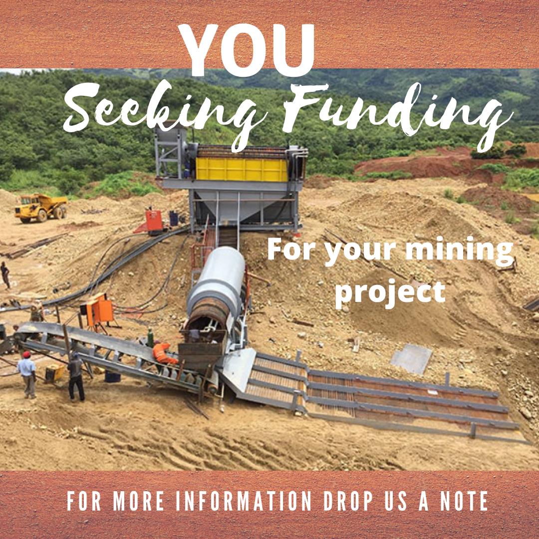 FUNDER/ INVESTOR FOR YOUR GOLD MINE AND DIAMOND MINES