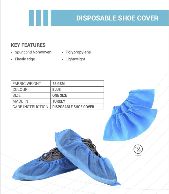 Disposable Nonwoven Shoe Covers Europe