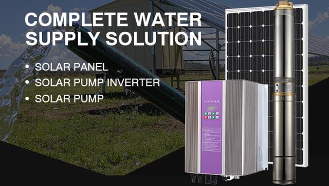 Complete Solar Water Supply ONE-STOP Solution