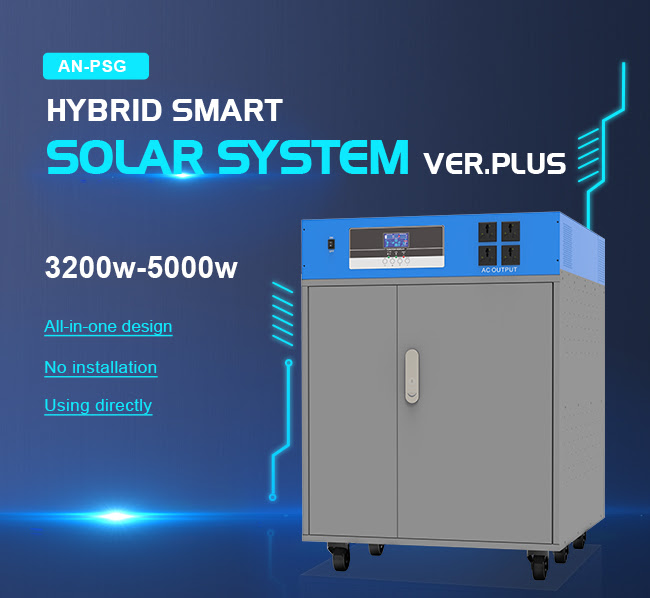 Portable Hybrid Smart Solar System used directly