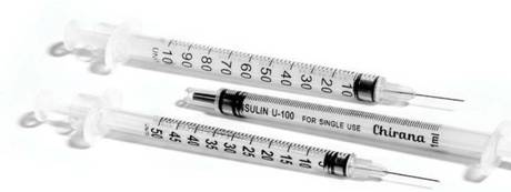 Medical Division : CHIRANA insulin Syringes