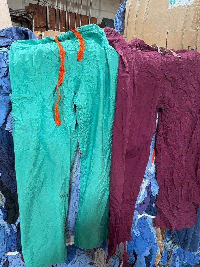 Used Laundered Medical Scrubs USA