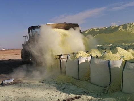Iraqi Sulphur among other commodities