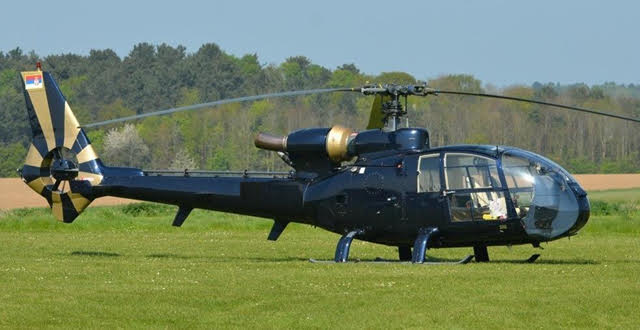 Here is a very good offer on a Gazelle SA341 in full Civilian mode, which is a rare model.