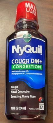 VICKS NYQUIL COUGH DM + CONGESTION. 33600units. EXW New Jersey 