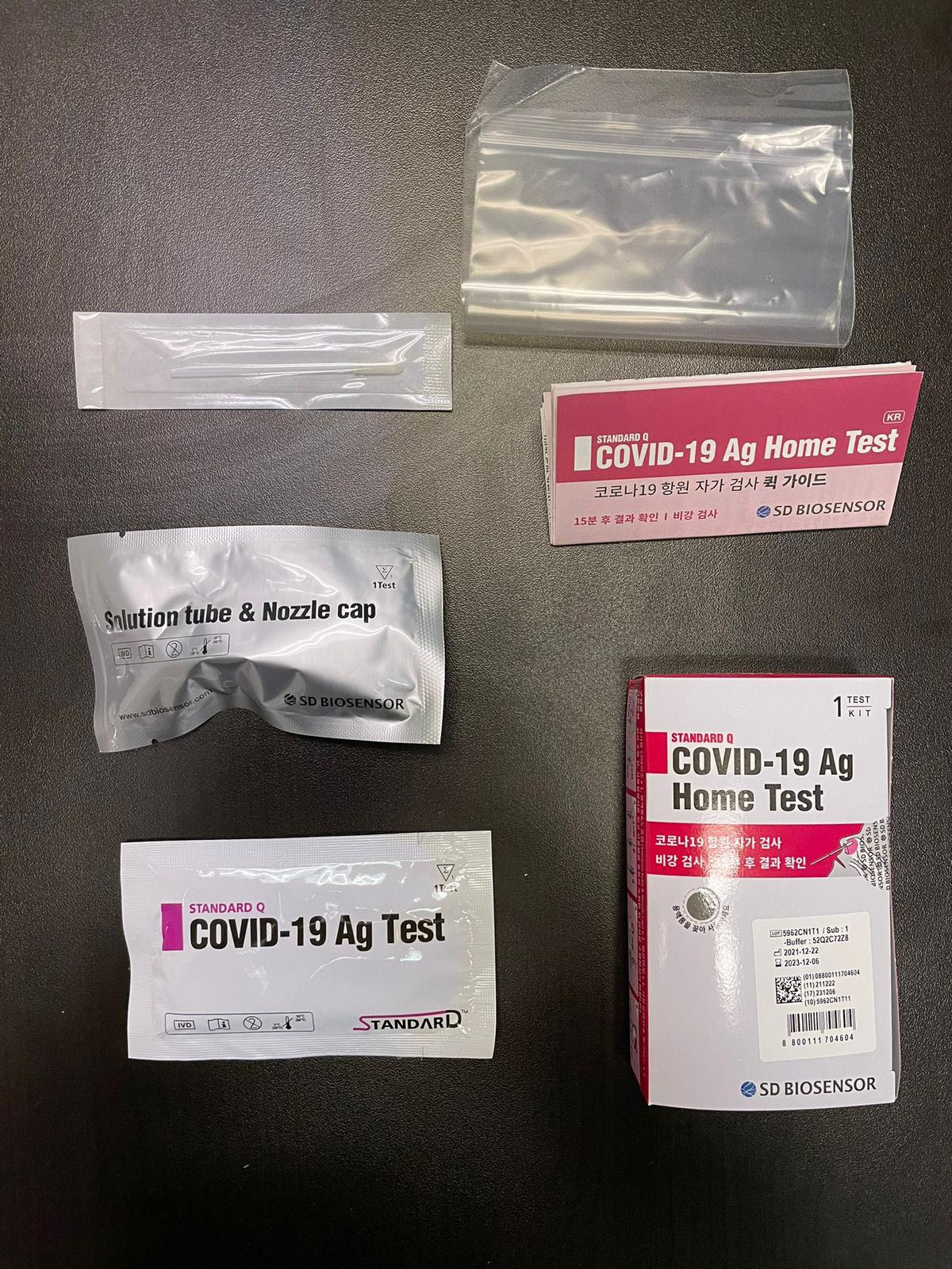 Covid-19 Ag Home Test. 7000tests. EXW Los Angeles EUA by FDA.