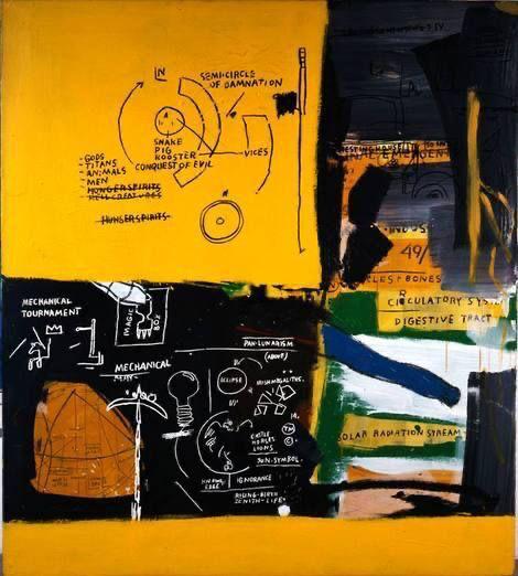 OFFER 2: Jean-Michel BASQUIAT Untitled, 1984 Acrylic, pastels and silkscreen on canvas 87.99 * 77.95 in 223,5 * 198 cm Private Collection, Italia