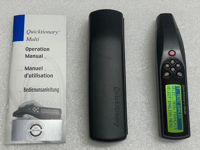 Wizcom Quicktionary Scanner and Translator Europe