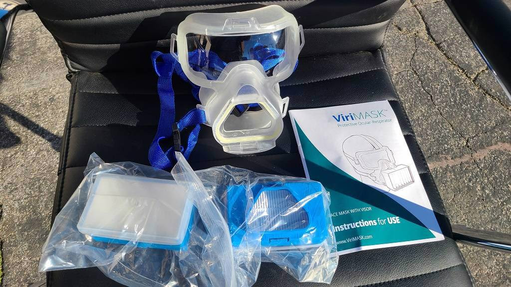 For Sale: 900 ViriMask Survival Mask (includes 2-hepa filters)