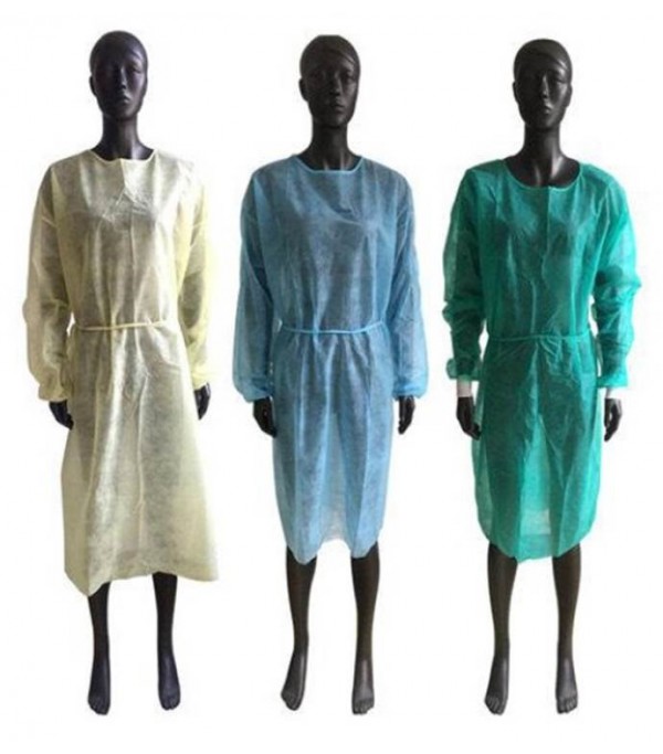 LEVEL 1,2 & 3 DISPOSABLE ISOLATION GOWNS. 