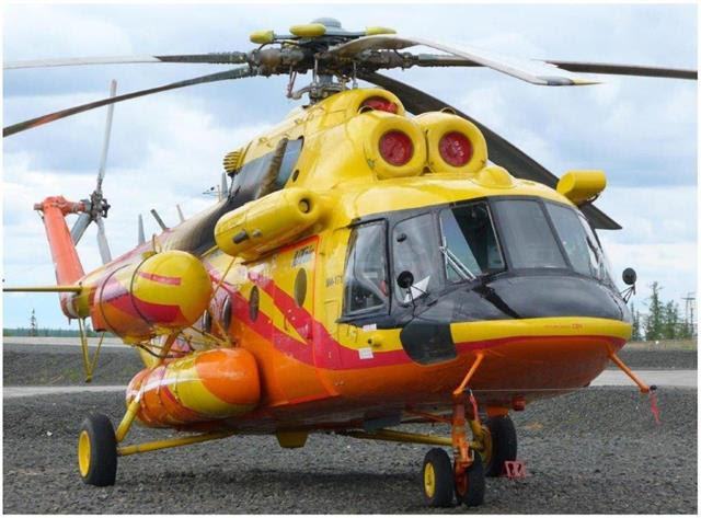 Two helicopters certified Mi-171E