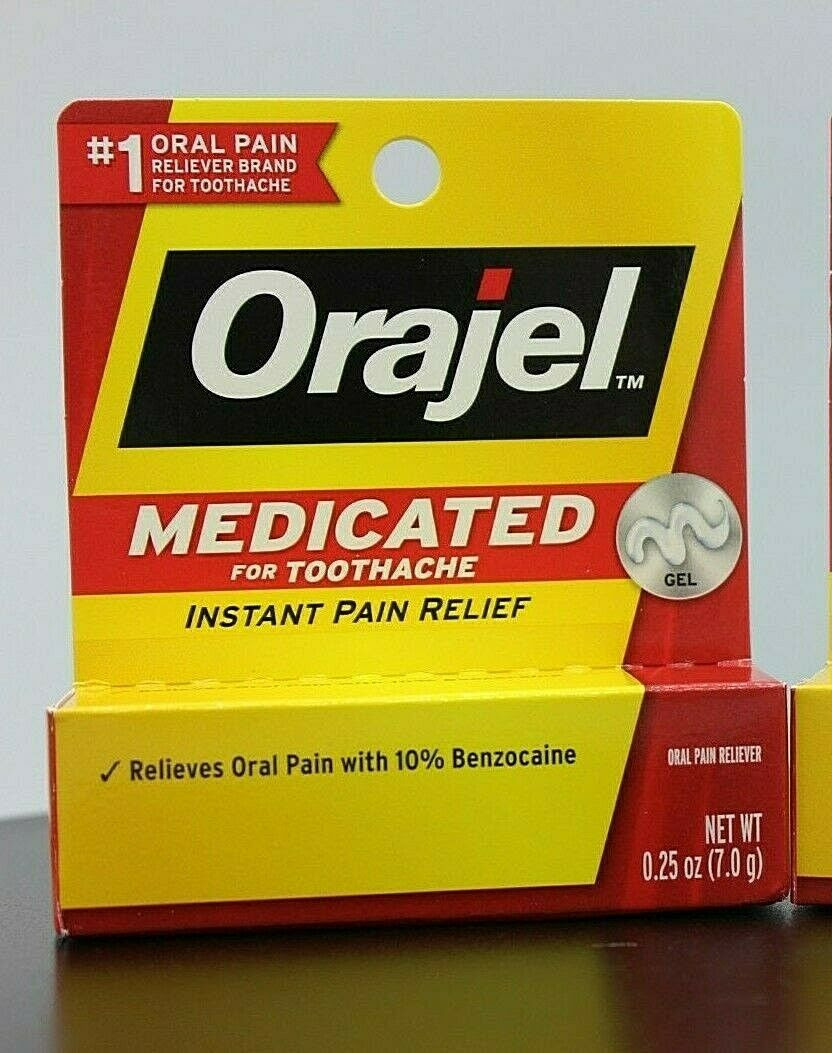 Orajel Medicated Instant Toothache, Oral Pain Relief. 28,800 units. 