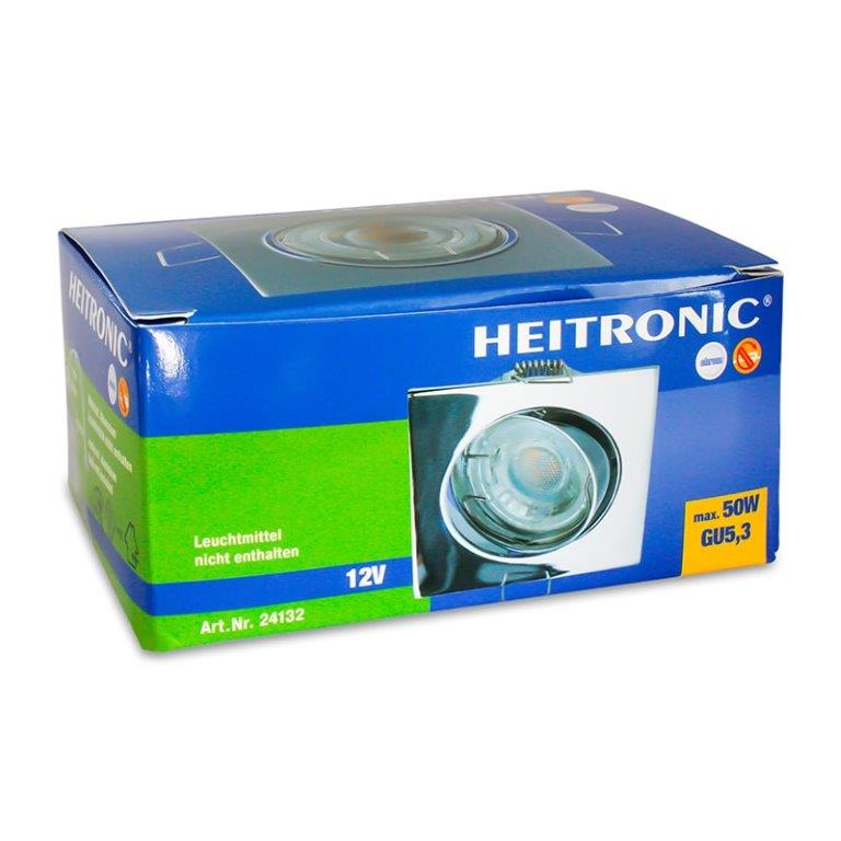 Heitronic recessed spotlight GU5.3 / MR16 Europe