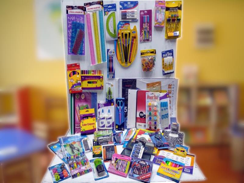 Specials on School Supplies, Book Bags, and Children’s Shoes!