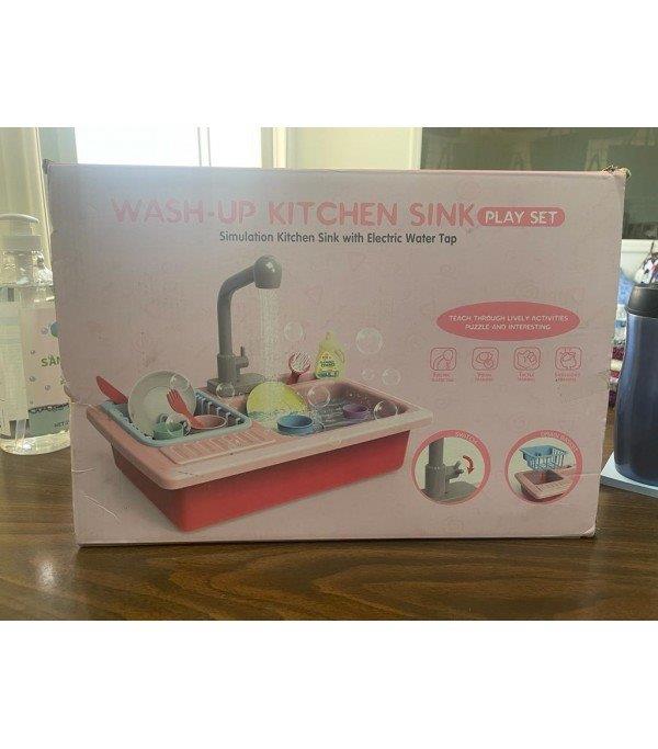 ELECTRIC KITCHEN SINK DISHWASHER PLAYING TOY. 400UNITS. EXW LOS ANGELES