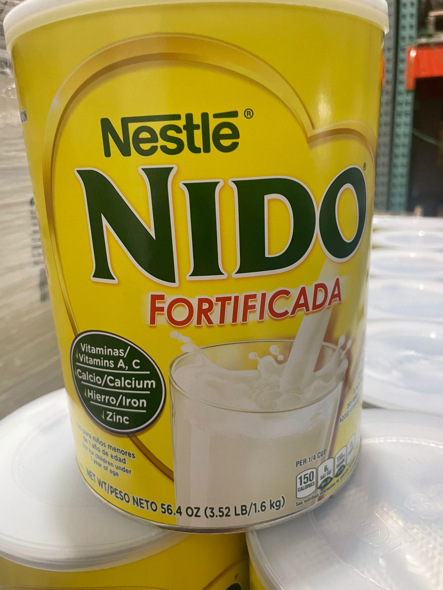 Nido 56 0z. cans baby formula