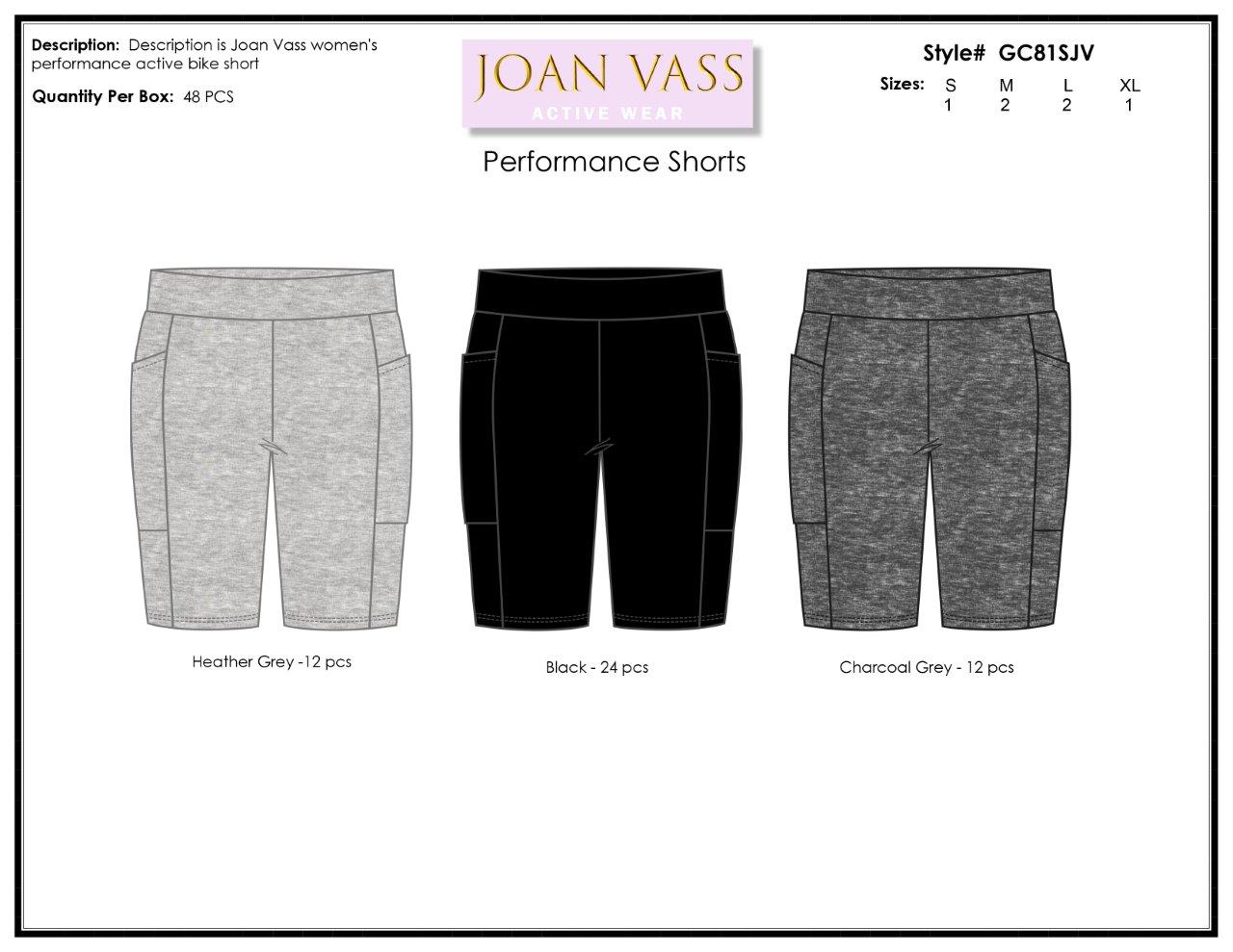 Joan Vass Bike Shorts USA