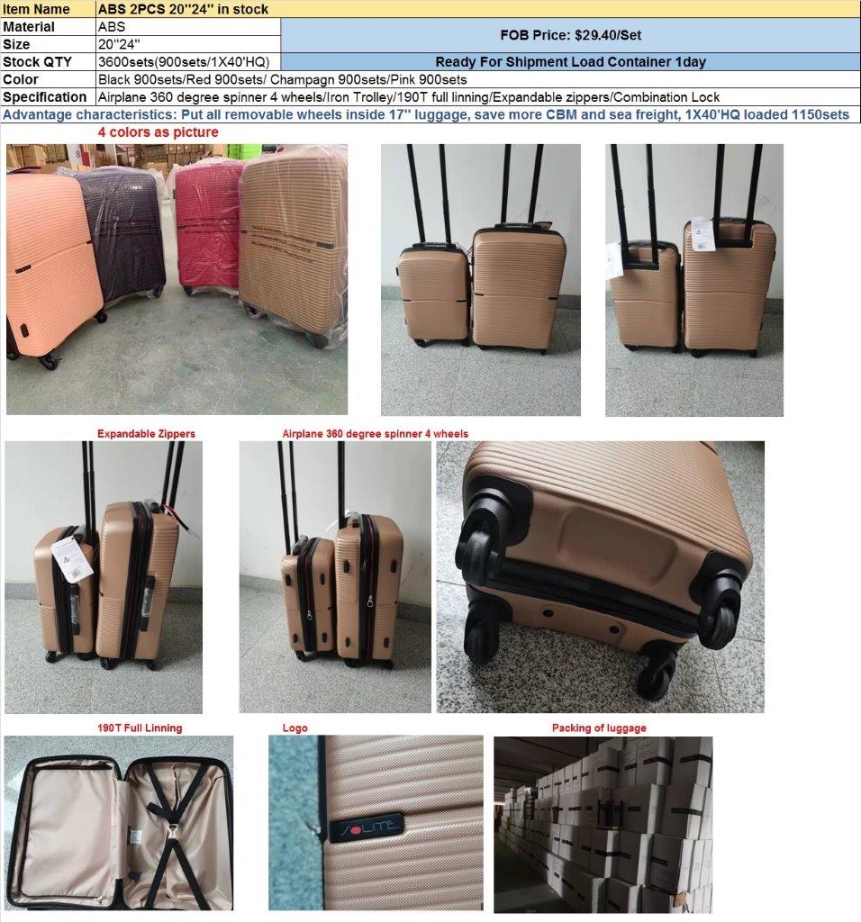 Stock Luggage offers