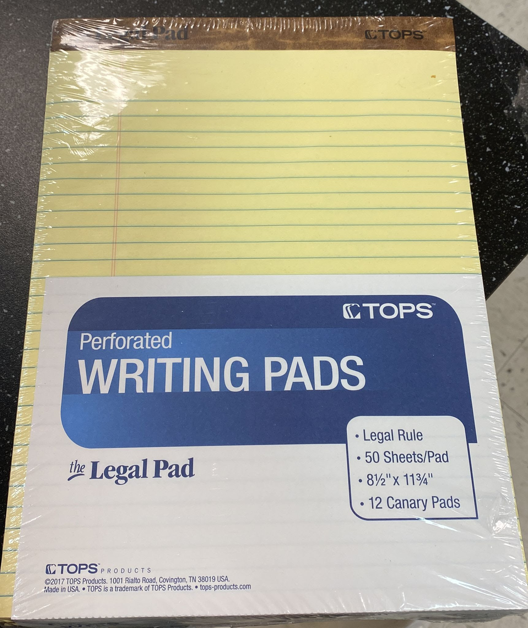 TOPS The Legal Pad Writing Pads(50sheets) 5