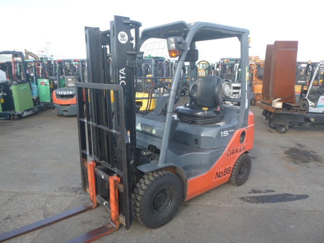 Here are END of the Month FORKLIFT stocks