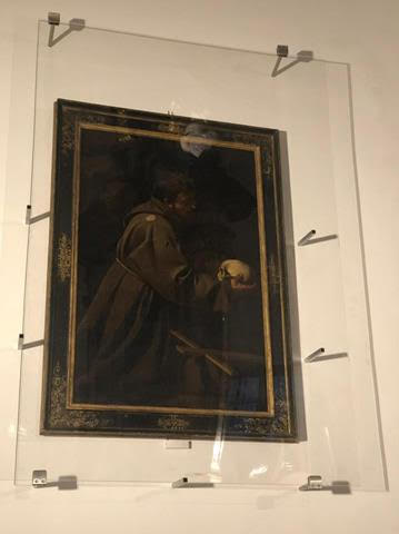 Michelangelo Merisi - Caravaggio Saini Francis in Meditation - 1603 ...