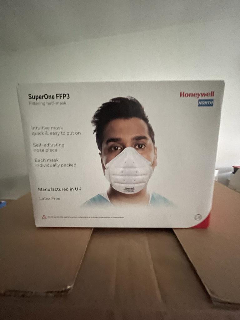 PPE OFFER - HONEYWELL FFP2 and FFP3 - NEW PRICE 0,10 GBP per mask - ex UK warehouse