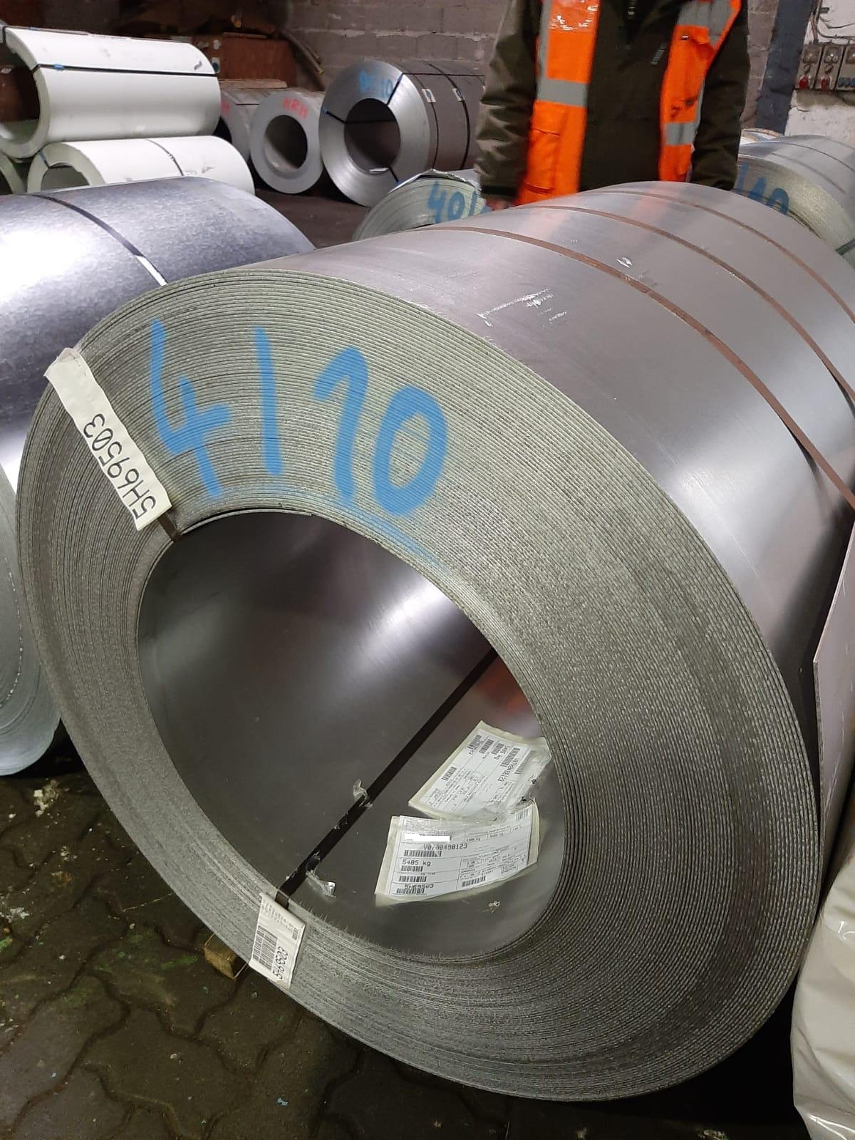 315 M/T OVER-ROLLED COATED COILS - ORIGIN EUROPE.