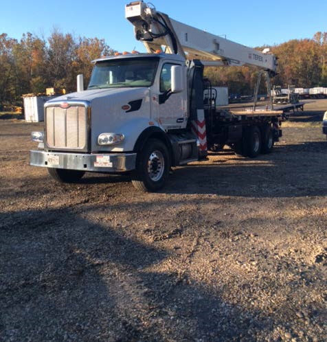 2019 Peterbilt 567 w/ Terex BT28106 20 Ton Truck Crane