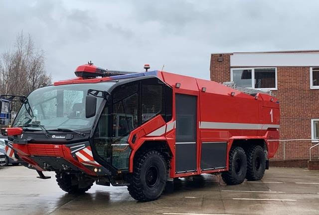 2017 VOLVO Rosenbauer Panther airport fire truck in excellent condition 