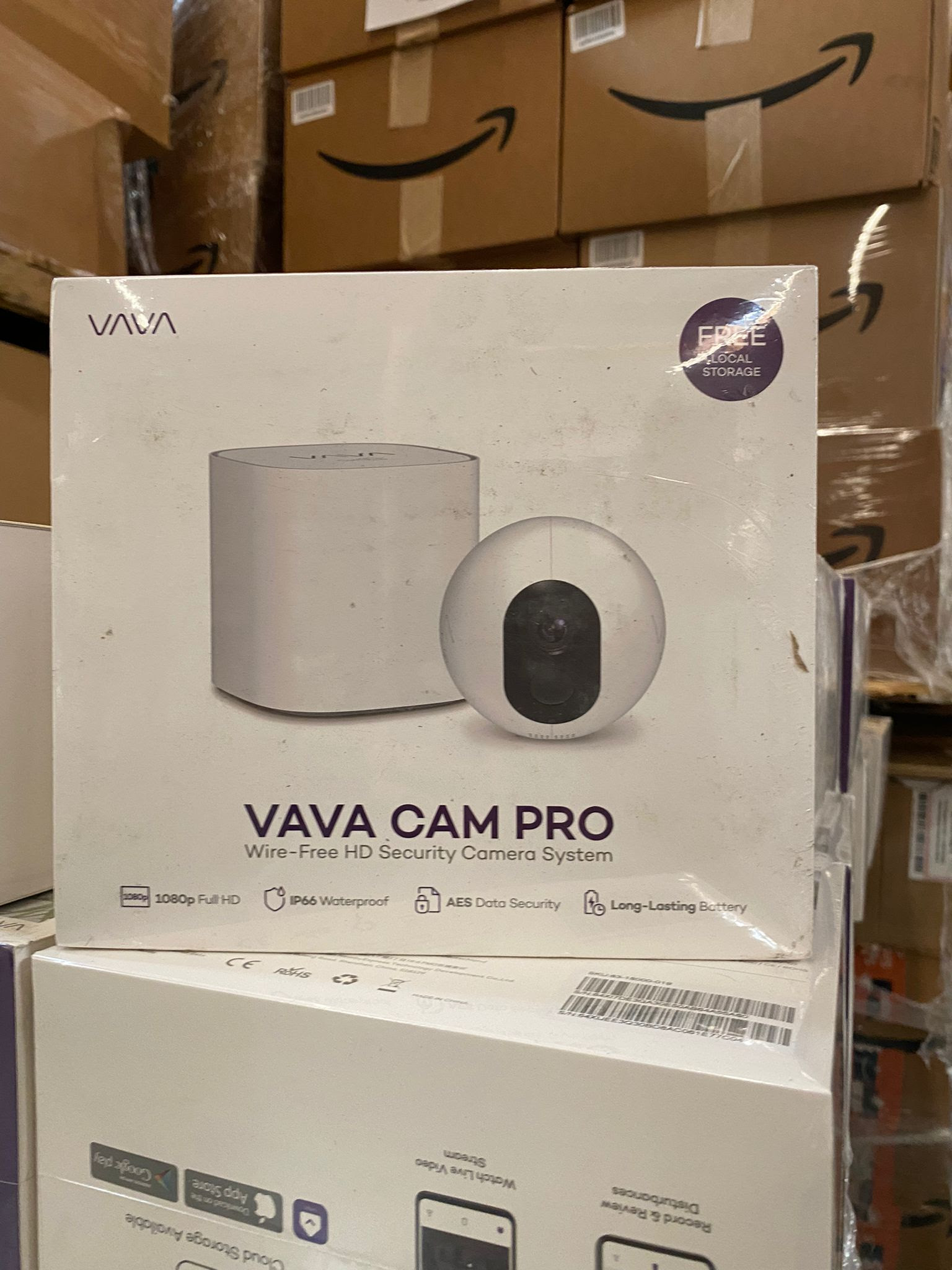 VAVA CAM PRO wire-Free HD Outdoor Security Camera System.