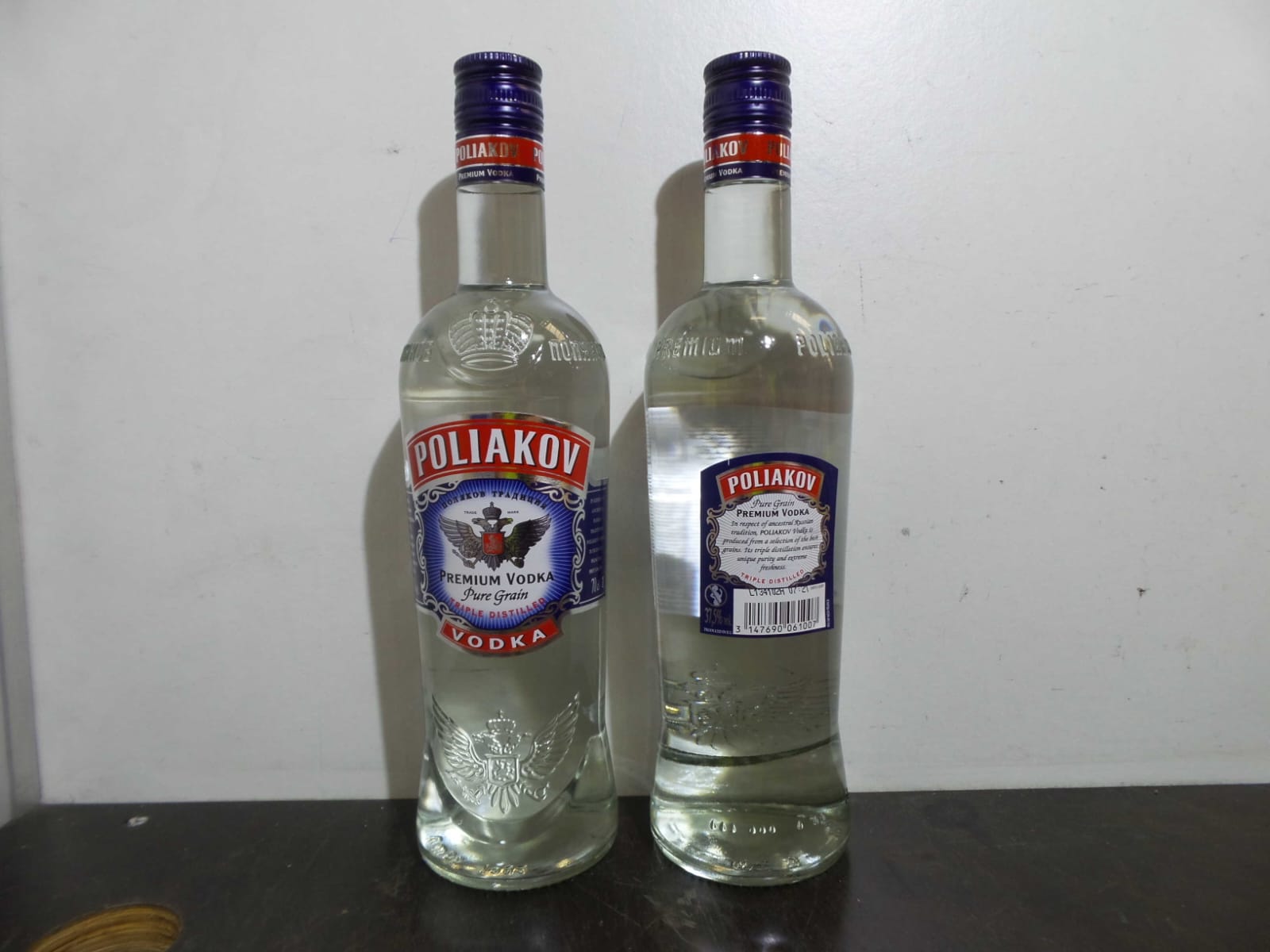 vodka Poliakov + photo