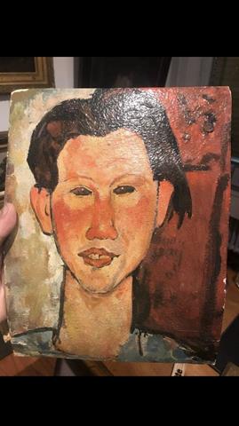 Modigliani portrait of sautine