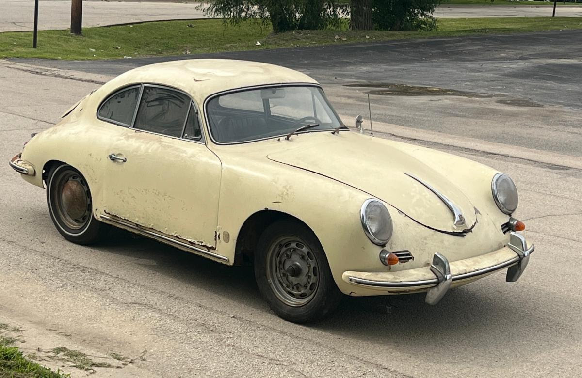 Barn Find 1961 Porsche 356B 1600 Coupe  with Matching Numbers 